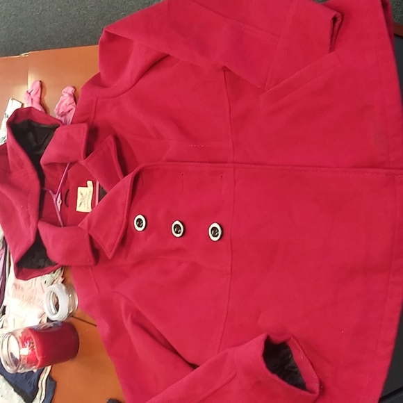 Faded Glory Wool Button Coat - Picture 1 of 8